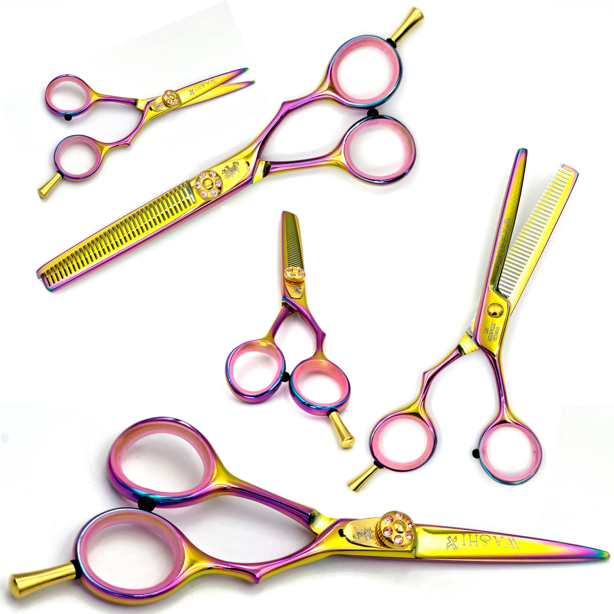Hair-Scissors with color no. 9F09(GR)