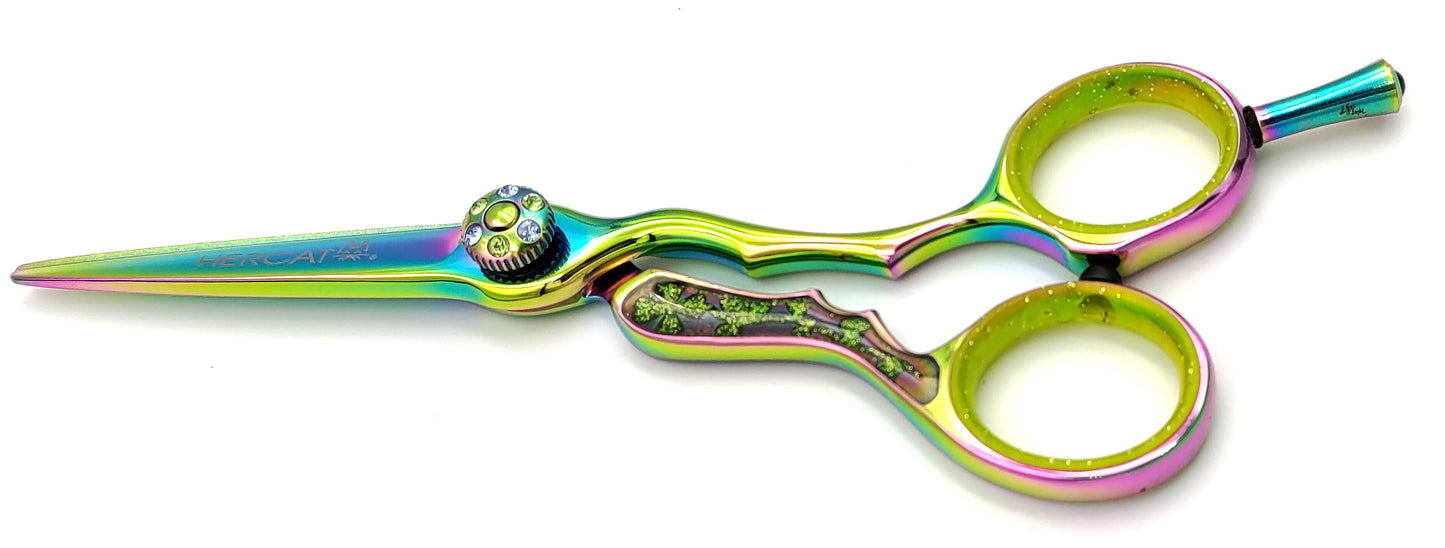 Hair Scissors in set HERCAT #GO(AG)-clover