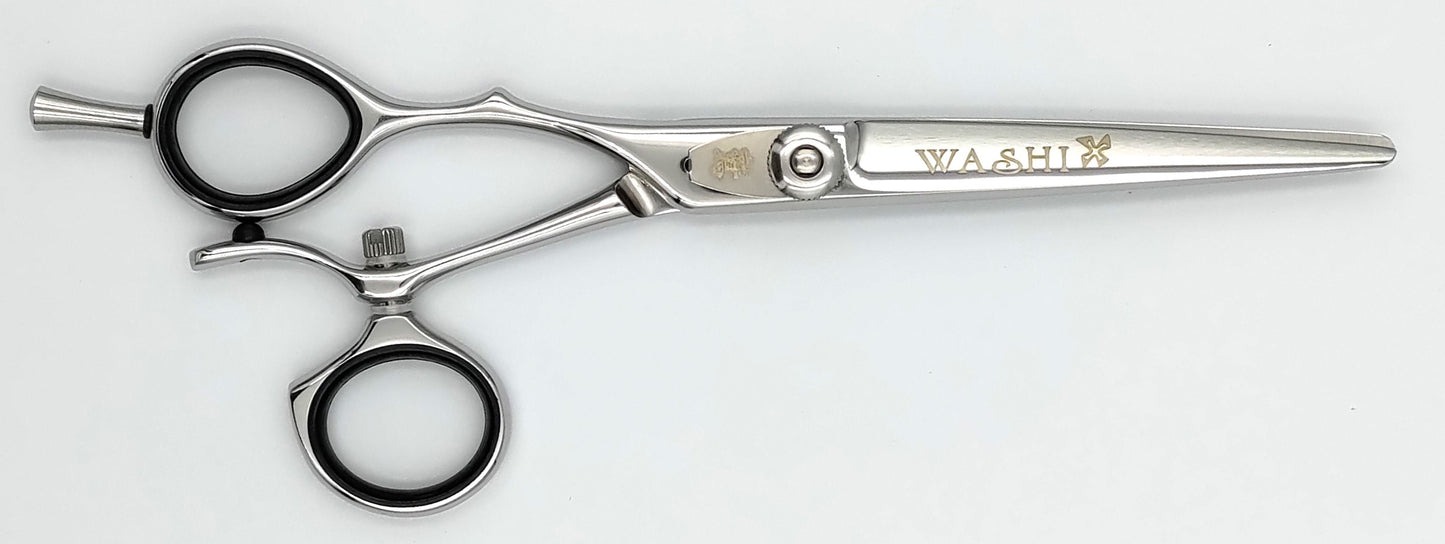 Left-handed Scissors with swivel ring : LINS