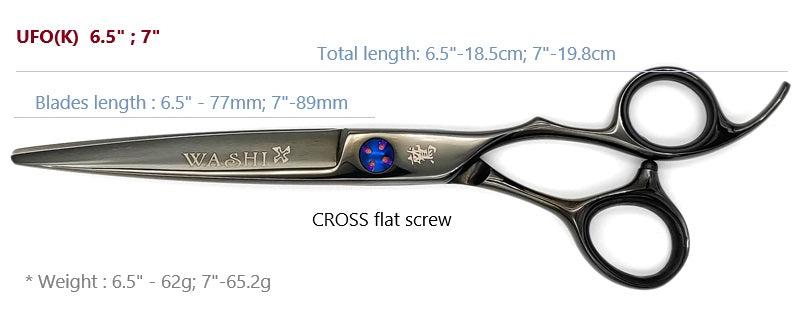 Long Hair-Scissors with color no. UFO(K)-long