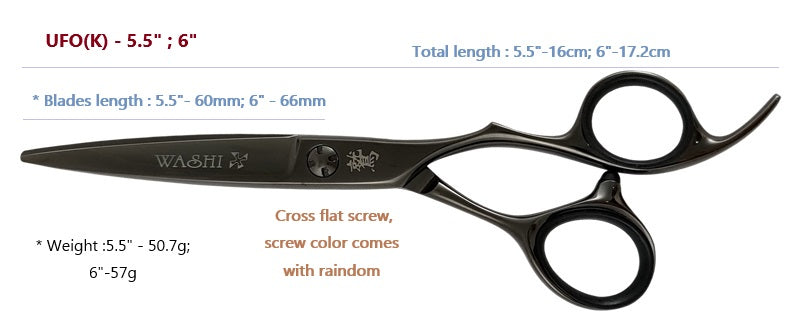 Hair-Scissors with color no. UFO(K)