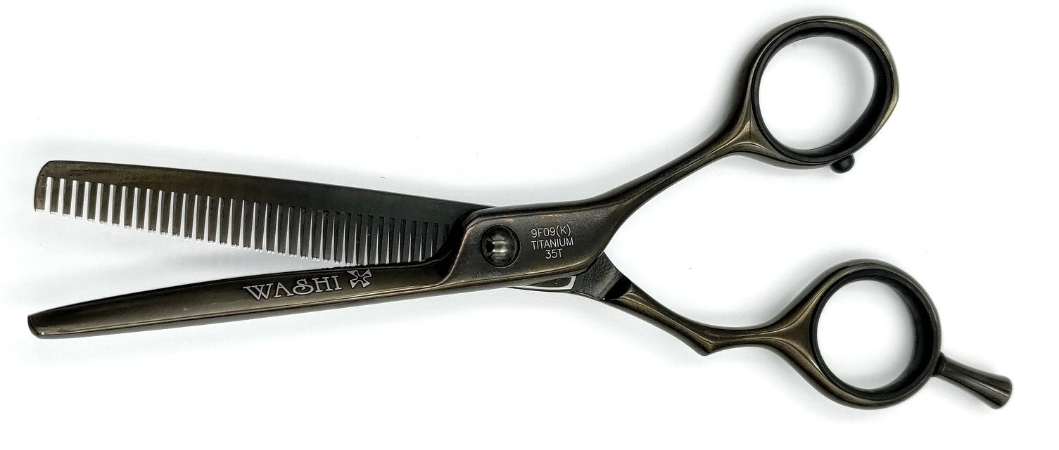 ヘアーセニングシザー No.9F09(K)-T – WASHI SCISSORS (SLUX