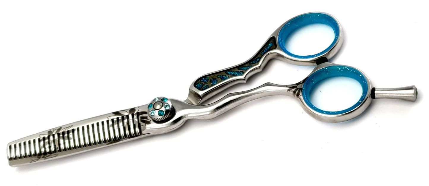 Matching Set Scissors : LGO(F)-set-blue decor