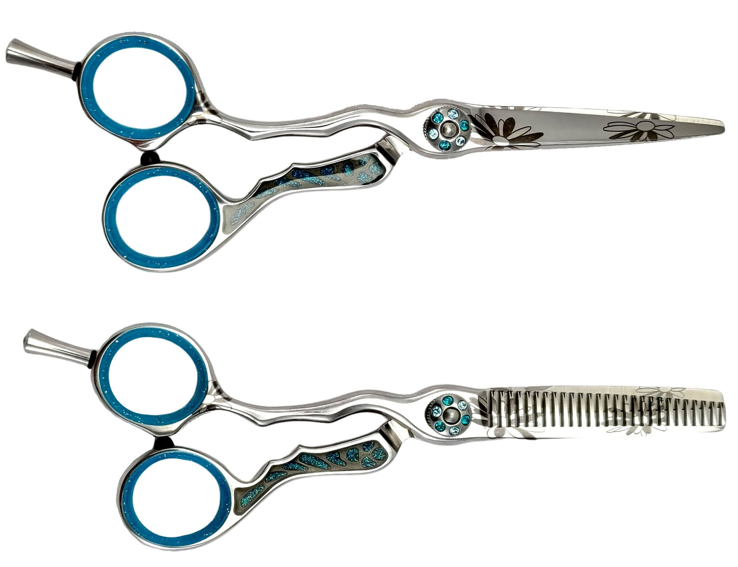 Matching Set Scissors : LGO(F)-set-blue decor