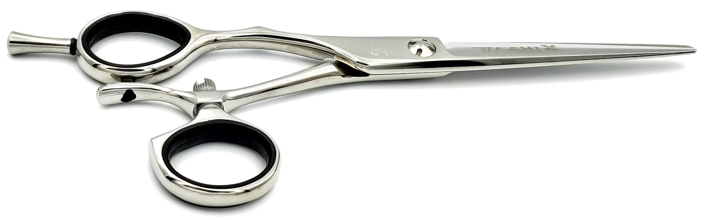 Left-handed Scissors with swivel ring : LINS