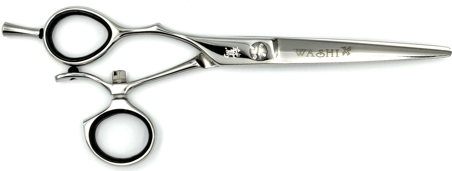 Left-handed Scissors with swivel ring : LINS